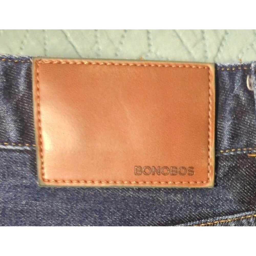 Bonobos Men’s Japanese Selvedge Jeans Indigo Blue Tailored Tapered Denim 30X30 - Picture 10 of 14